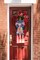 2pcs Patriotic Bows for Wreath, Memorial Day Wreath Bows 4th of July Burlap Bows for Front Door, Red White America Flag Blue Patriotic Star Tree Topper Bow for Indoor Outdoor Decoration
